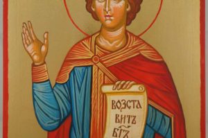 Holy Prophet Daniel Hand Painted Byzantine Orthodox Icon on Wood