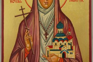 Saint Elizabeth the New Martyr Han Painted Orthodox Icon