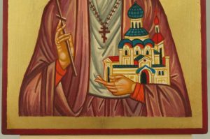 Saint Elizabeth the New Martyr Han Painted Orthodox Icon