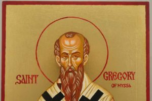 Saint Gregory of Nyssa Hand Painted Orthodox Icon on Wood