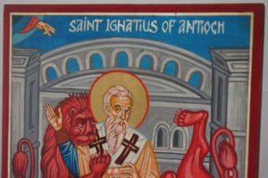 Saint Ignatius of Antioch Hand Painted Orthodox Icon