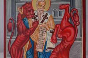 Saint Ignatius of Antioch Hand Painted Orthodox Icon
