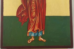 Saint Jason the Apostle Hand Painted Byzantine Orthodox Icon on Wood