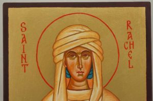 Saint Rachel the Righteous Hand Painted Orthodox Icon on Wood