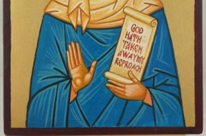 Saint Rachel the Righteous Hand Painted Orthodox Icon on Wood