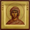 Saint Sarah Miniature Icon Hand Painted Byzantine Orthodox