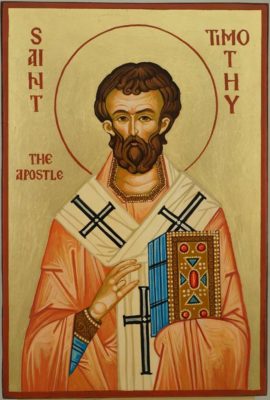 Saint Timothy the Apostle Orthodox Icon - BlessedMart