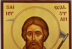 Saint Walstan of Bawburgh Hand Painted Orthodox Icon