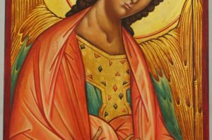 St Archangel Michael Andrei Rublev Hand Painted Byzantine Orthodox Icon