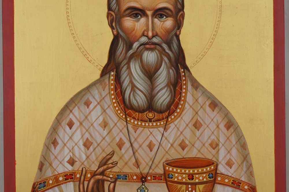 Saint John of Kronstadt Hand Painted Orthodox Icon on Wood