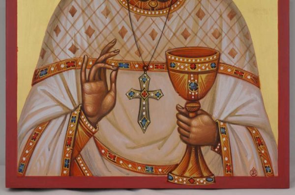 Saint John of Kronstadt Hand Painted Orthodox Icon on Wood