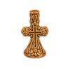 Ceramic Candle Holder A Cross Design Orthodox Candlestick