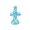 Ceramic Candle Holder B Cross Design Orthodox Candlestick