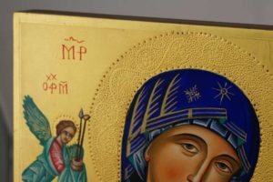Our Lady of Perpetual Help OLPH Hand Painted Orthodox Icon on Wood