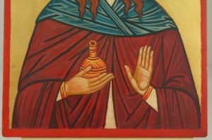 St. Mary of Bethany Hand Painted Orthodox Icon on Wood
