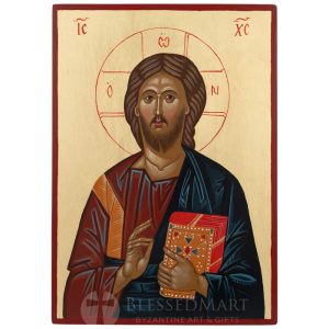 christ pantocrator icon (mount athos)