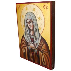virgin mary extreme humility icon