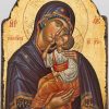 theotokos eleusa icon mount athos icon