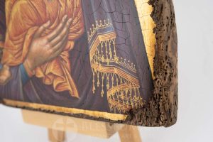 theotokos eleusa icon mount athos icon
