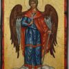 Guardian Angel Icon Hand Painted Byzantine Orthodox on Wood