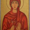 Saint Marina small Icon Hand Painted Byzantine Orthodox