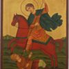 St Demetrius the Great Martyr Icon Hand Painted Byzantine Orthodox