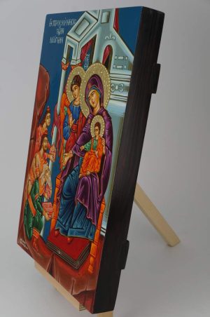 adoration of the magi icon hand painted greek orthodox