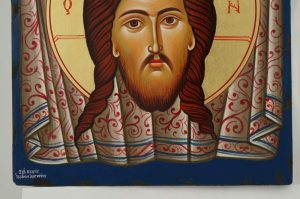 christ holy face (mandylion) icon hand painted orthodox