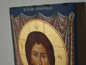 christ holy face (mandylion) icon hand painted orthodox