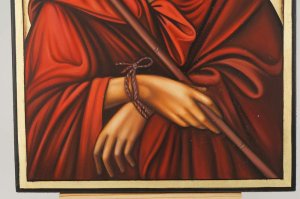 christ the bridegroom icon hand painted orthodox