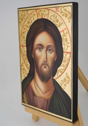 jesus christ icon hand painted orthodox