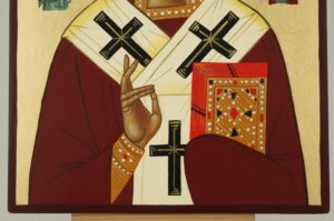 st nicholas the miracle worker icon hand painted orthodox