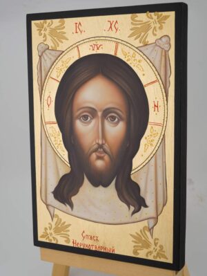 the holy face mandylion icon hand painted orthodox