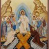 Resurrection Anastasis Icon Hand Painted Byzantine Orthodox