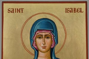 Saint Isabel Icon Hand Painted Byzantine Orthodox