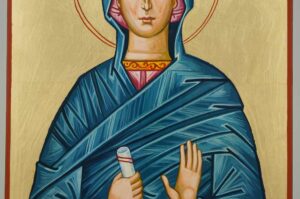 Saint Isabel Icon Hand Painted Byzantine Orthodox