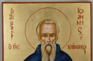 Saint John Climacus Icon Hand Painted Byzantine Orthodox