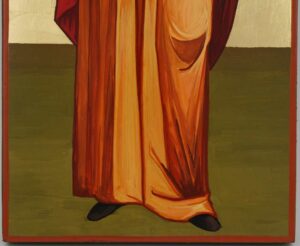 St Benedict of Nursia Icon Hand Painted Byzantine Orthodox