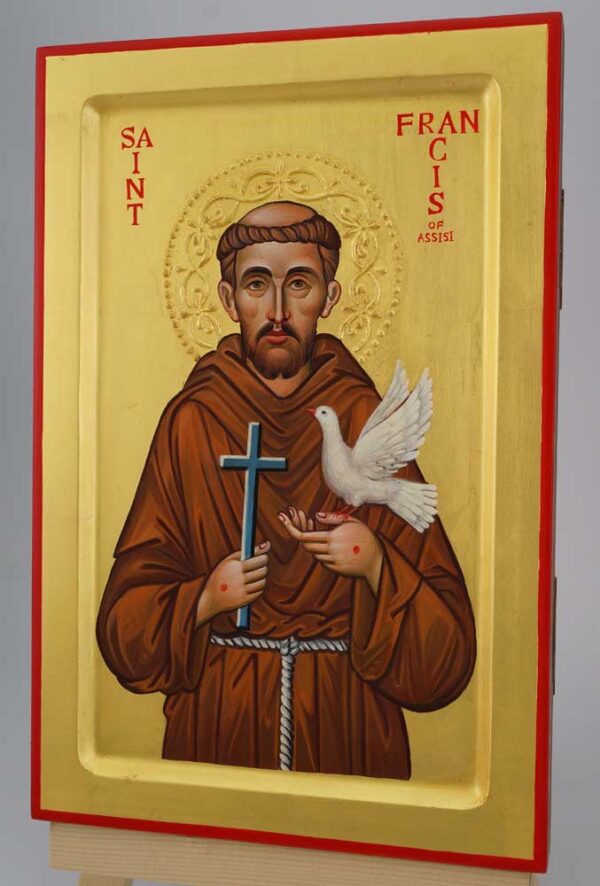 St Francis of Assisi Orthodox Icon - BlessedMart