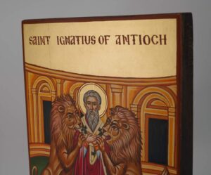 saint ignatius of antioch icon hand painted orthodox