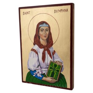 st dymphna icon