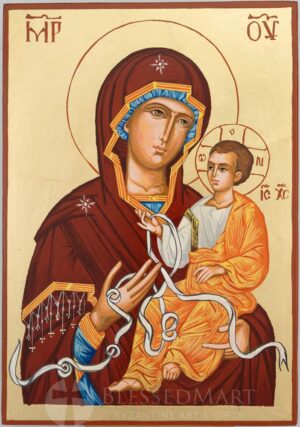 theotokos undoer of knots icon