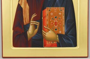 Chirst Pantocrator Icon Vatopedi Monastery Hand Painted Byzantine Orthodox