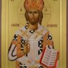Christ the Great High Priest Icon Hand Painted Byzantine Orthodox