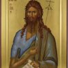 St John the Baptist Icon Hand Painted Byzantine Orthodox