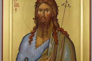 St John the Baptist Icon Hand Painted Byzantine Orthodox