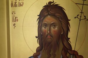 St John the Baptist Icon Hand Painted Byzantine Orthodox