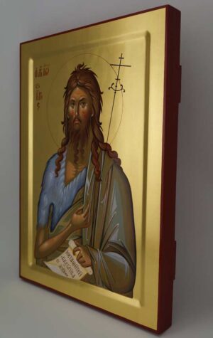 St John the Baptist Icon Hand Painted Byzantine Orthodox