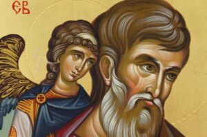 Apostle Matthew the Evangelist Icon Hand Painted Orthodox