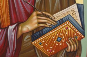 Apostle Matthew the Evangelist Icon Hand Painted Orthodox
